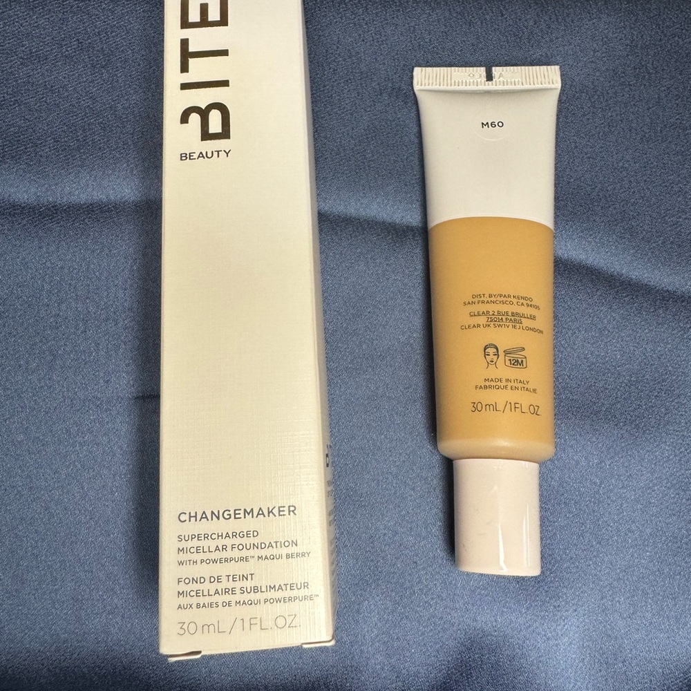 Bite Beauty Changemaker supercharged micellar foundation